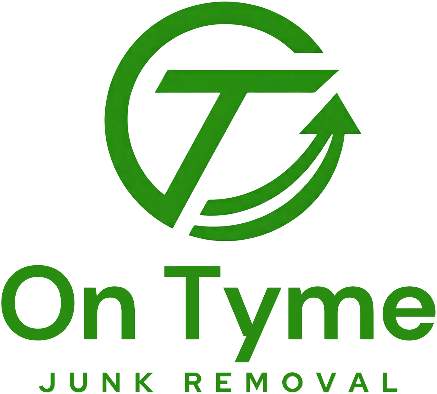 On Tyme Junk Removal logo